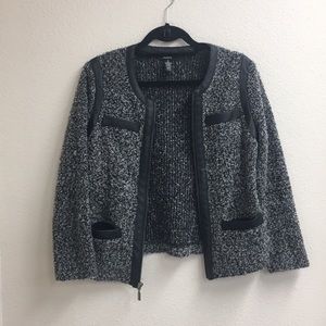 🎟 Alfani Grey & Black Jacket